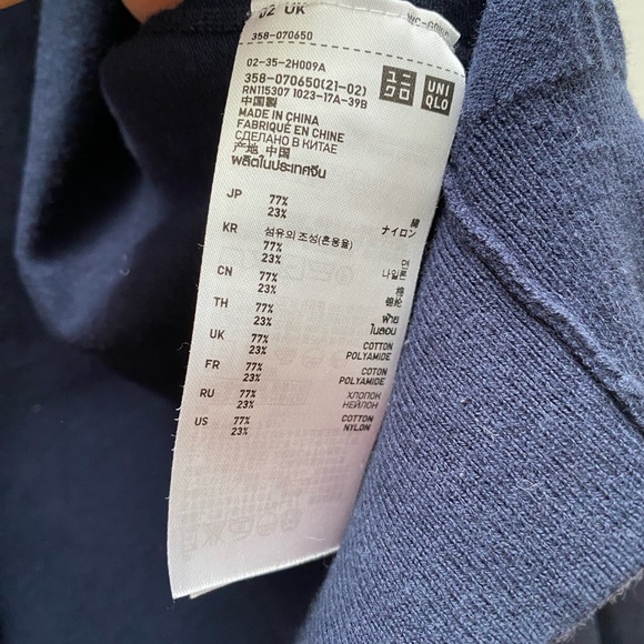 UNIQLO - Dark Blue Button Down V Cardigan - Picture 3 of 4